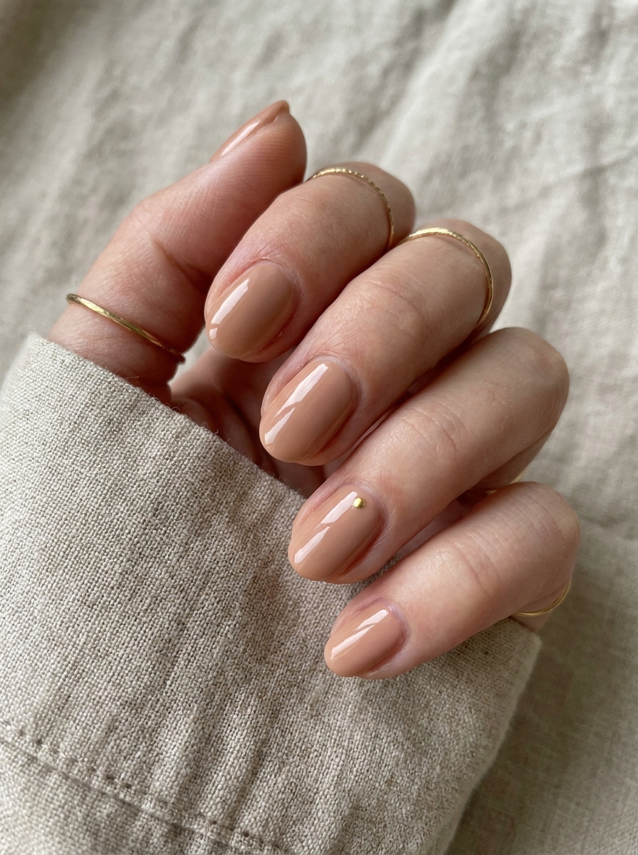 Cute Nude Fall Nails als Cute Fall Nails Inspiration 2026